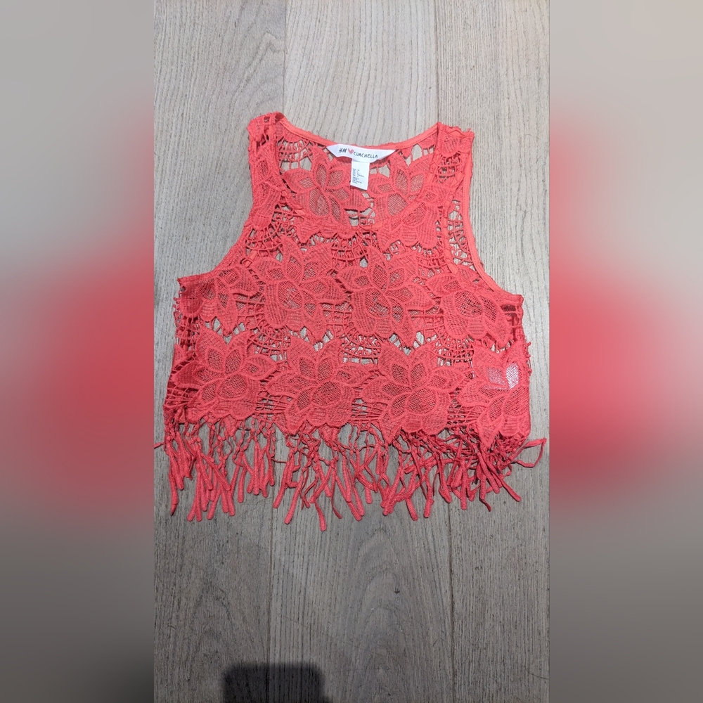 H&M x Coachella tank top. Size 6. Like new.